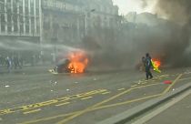 Blazes, looting hit Paris as Gilets Jaunes seek new momentum