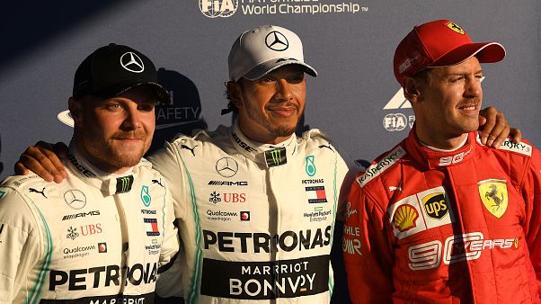 Hamilton logra la primera pole del año Hamilton logra la primera pole del año