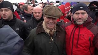 Nigel Farage leads march over 'Brexit betrayal'