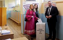 Anti-corruption campaigner on course for surprise win in Slovakia's presidential election