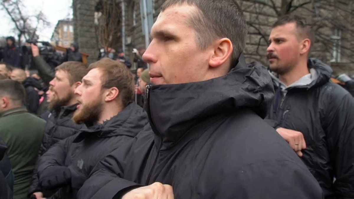 متظاهرون من اليمين المتطرف في أوكرانيا