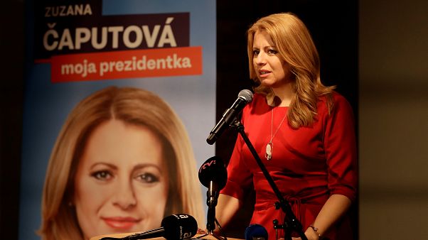 Présidentielle slovaque : la libérale Zuzana Caputova en tête du 1er tour Présidentielle slovaque : la libérale Zuzana Caputova en tête du 1er tour