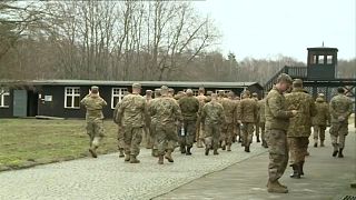 Солдаты НАТО в концлагере