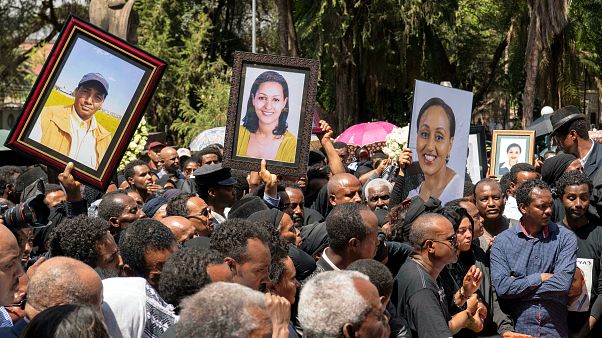 Addis Abeba: processione per commemorare le vittime del volo Ethiopian Addis Abeba: processione per commemorare le vittime del volo Ethiopian