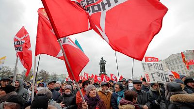 Nacionalisták és baloldaliak együtt tüntettek Putyin ellen