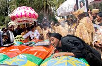 Церемония прощания в Эфиопии