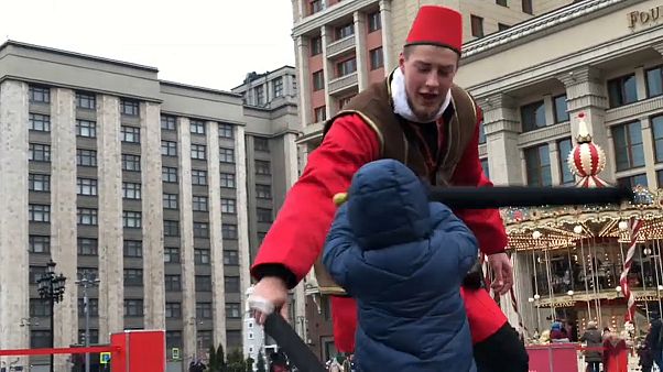 Moskau feiert 5. Jahrestag der Krim-Annexion Moskau feiert 5. Jahrestag der Krim-Annexion