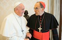 Cardeal Barbarin recebido no Vaticano