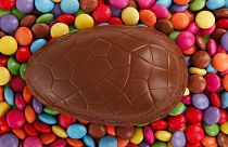 Chocolate easter egg