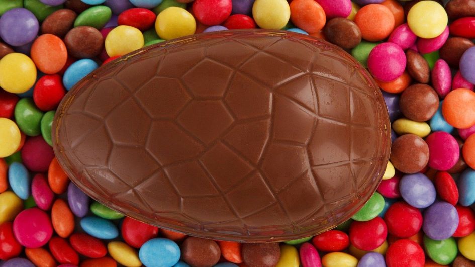 candy easter eggs