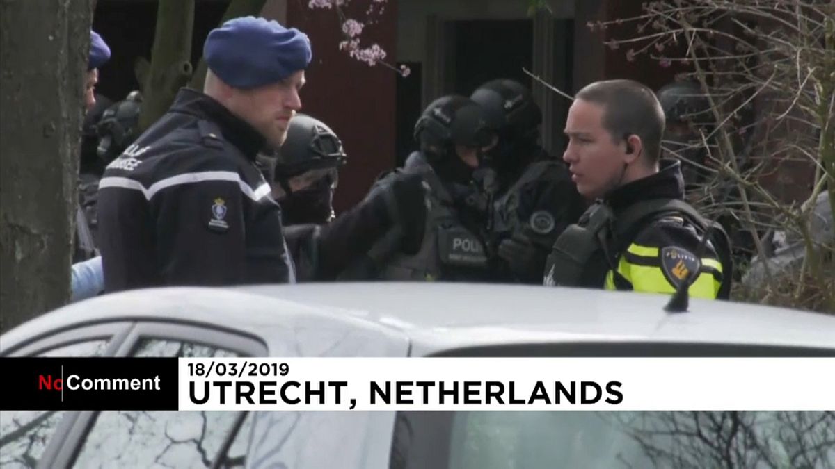 شاهد: انتشار مكثف للشرطة الهولندية بعد "عملية أوتريخت"