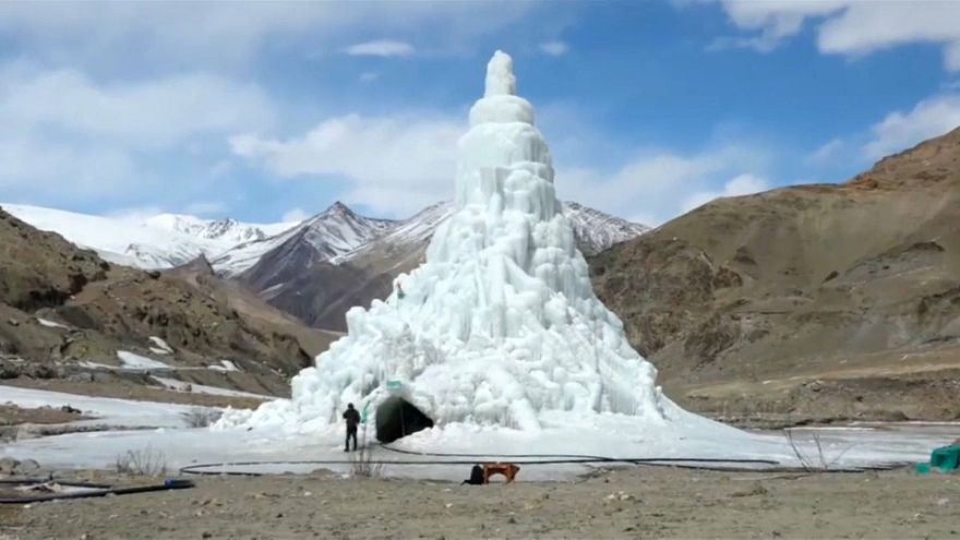 India gets its first ever ice cafe in Gaya Village at 14,000 feet