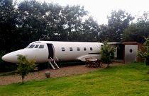 Stay in a repurposed private plane, yurt or spaceship