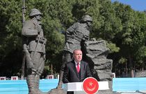 الرئيس التركي في جنق علقة احتفالاً بالذكرى 104 لحرب جنق علقة