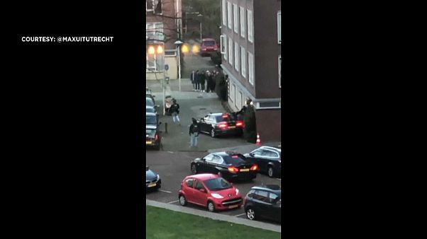 صورة من فيديو عملية اعتقال المشتبه به صورة من فيديو عملية اعتقال المشتبه به