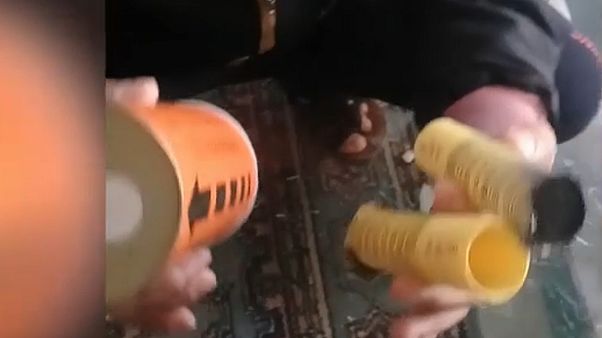 Nahe Athen: Demonstranten greifen Migranten an Nahe Athen: Demonstranten greifen Migranten an