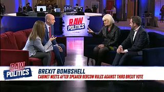 Third vote on Brexit barred until there is a 'demonstrable change' | Raw Politics