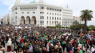 من احتجاجات اليوم في الجزائر العاصمة