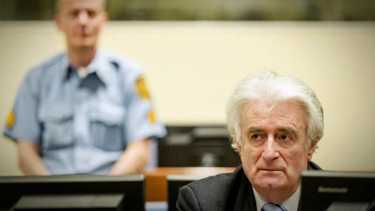 Radovan Karadzic'in cezası 40 yıldan müebbete yükseltildi