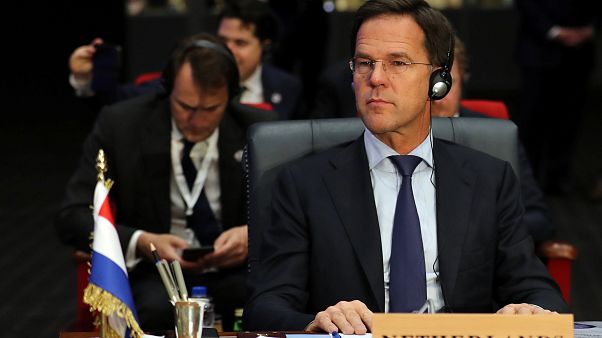 Dutch Prime Minister Mark Rutte on February 24, 2019. Dutch Prime Minister Mark Rutte on February 24, 2019.
