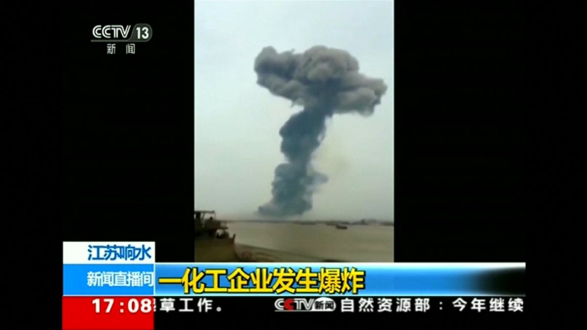 انفجار در کارخانه مواد شیمیایی چین؛ بیش از ۴۰ کشته و ۶۰۰ زخمی