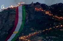 خلال احتفال أكراد العراق بعيد النوروز