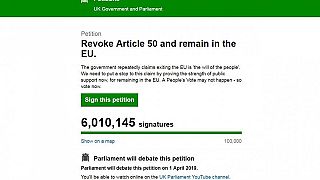 Watch again: British MPs debate six-million-signature petition on cancelling Brexit 