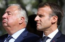 Affaire Benalla : Emmanuel Macron et Gérard Larcher, le président du Sénat