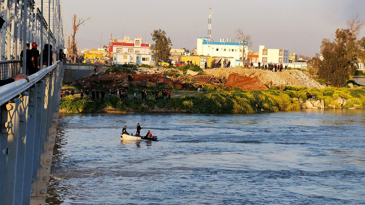 Iraq ferry sinking: Nearly 80 killed after overloaded vessel sinks