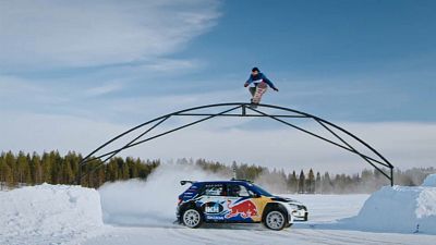 Schaulauf zum Mitzittern: Wintersport extrem in Lappland