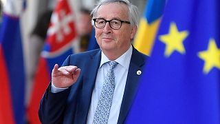 'Are you Theresa May?': Juncker jokes with journalists ahead of Brexit talks