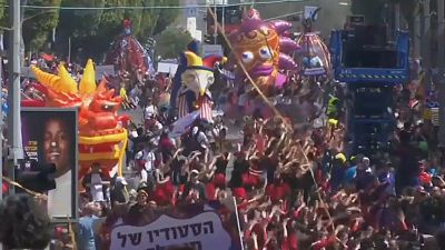 ویدئو؛ جشن پوریم در اسرائیل
