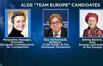 Europas Liberale haben 7 Spitzenkandidatinnen und -kandidaten