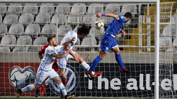 EURO 2020: Η Κύπρος συνέτριψε 5-0 το Σαν Μαρίνο EURO 2020: Η Κύπρος συνέτριψε 5-0 το Σαν Μαρίνο