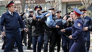 تظاهرات در قزاقستان