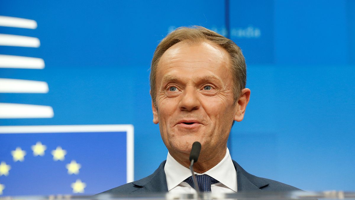 Britain’s time in Europe is running out but there's still room in hell, jokes Tusk