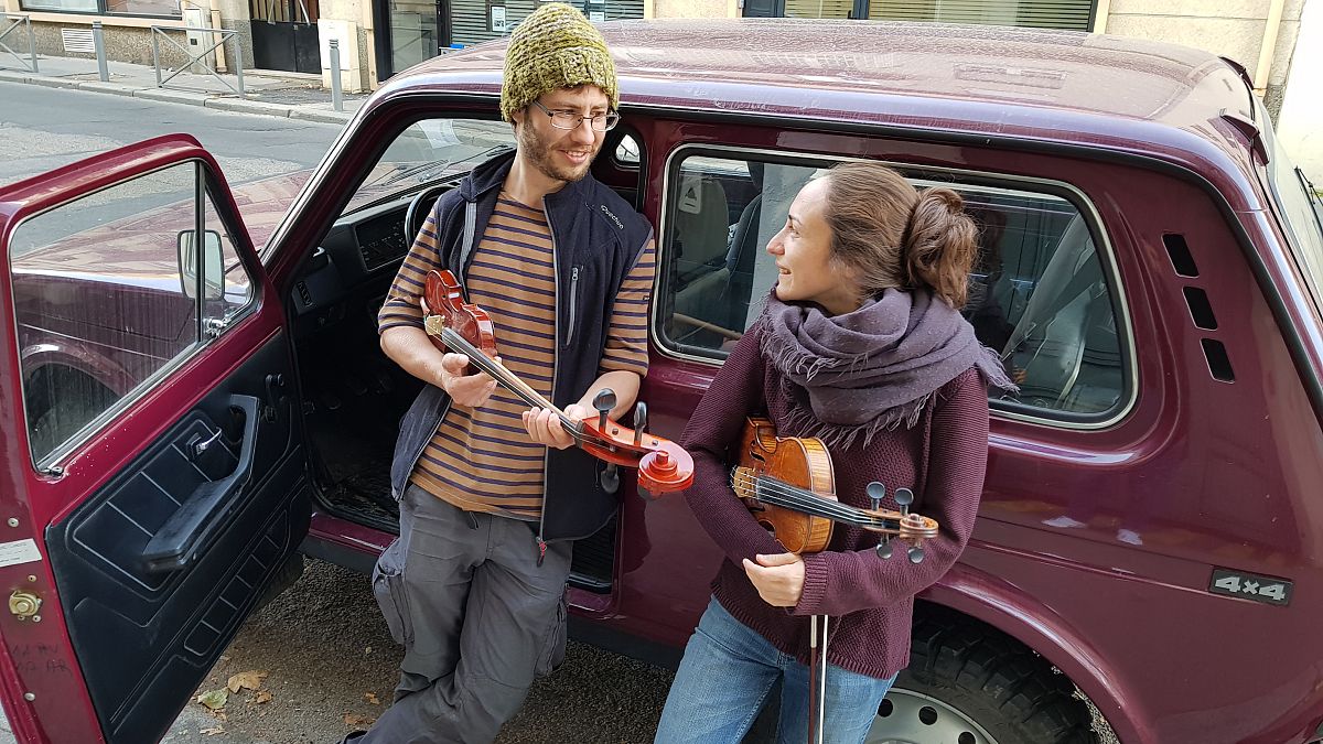 French music duo travels from France to the Caucasus to soak up the musical tradition