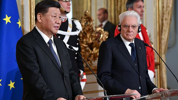 Xi Jinping responde a receios europeus em Roma Xi Jinping responde a receios europeus em Roma