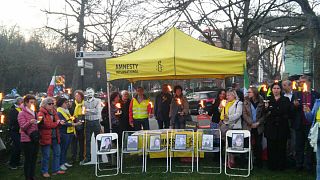 جشن نوروزی سازمان عفو بین‌الملل در بروکسل به یاد زندانیان سیاسی ایران