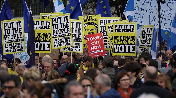 Marea humana en Londres contra el Brexit Marea humana en Londres contra el Brexit