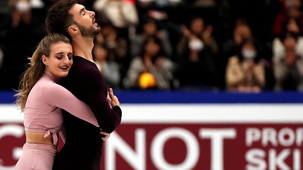 Dupla francesa conquista quarto título mundial em patinagem artística Dupla francesa conquista quarto título mundial em patinagem artística