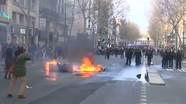 Un samedi plutôt calme pour l'acte 19 des Gilets jaunes Un samedi plutôt calme pour l'acte 19 des Gilets jaunes