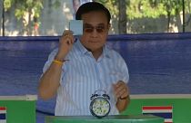 Partido da junta militar à frente dos votos nas eleições da Tailândia