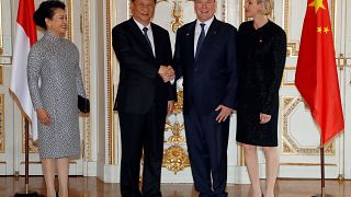 Monacóban folytatódott a kínai elnök európai körútja