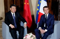 Çin Devlet Başkanı Şi Cinping Monako ziyareti sonrası Macron ile bir araya geldi