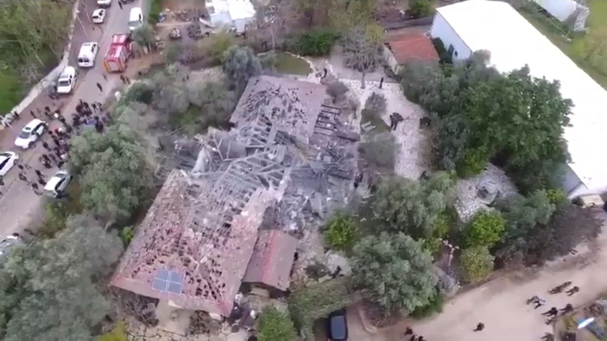 تدمير منزل قرب تل أبيب إثر هجوم صاروخي