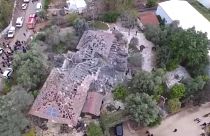 تدمير منزل قرب تل أبيب إثر هجوم صاروخي