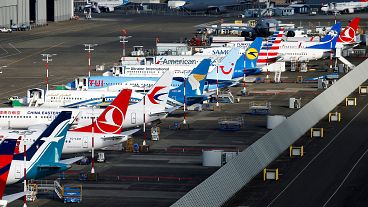 ABD'de park halindeki Boeing 737 MAX uçaklar