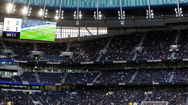 Megnyílt a Tottenham csodastadionja Megnyílt a Tottenham csodastadionja