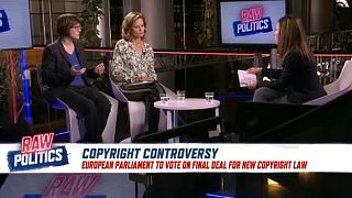 Raw Politics: MEPs discuss upcoming copyright directive